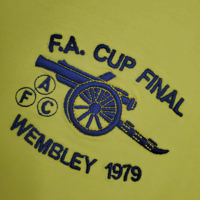 Arsenal Retro 71/79 Visitante Yellow - CAMISETAS4ALL