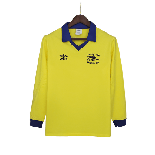 Arsenal Retro 71/79 long sleeve away yellow - CAMISETAS4ALL