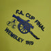 Arsenal Retro 71/79 long sleeve away yellow - CAMISETAS4ALL