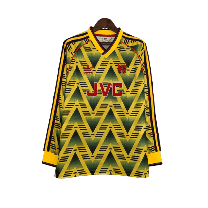 Arsenal Retro 91/93 Manga larga Visitante - CAMISETAS4ALL