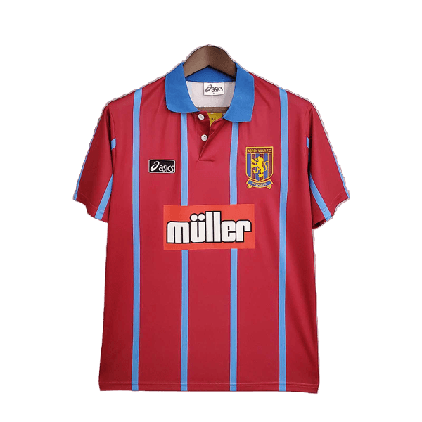 Aston Villa Retro 93/95 Local - CAMISETAS4ALL