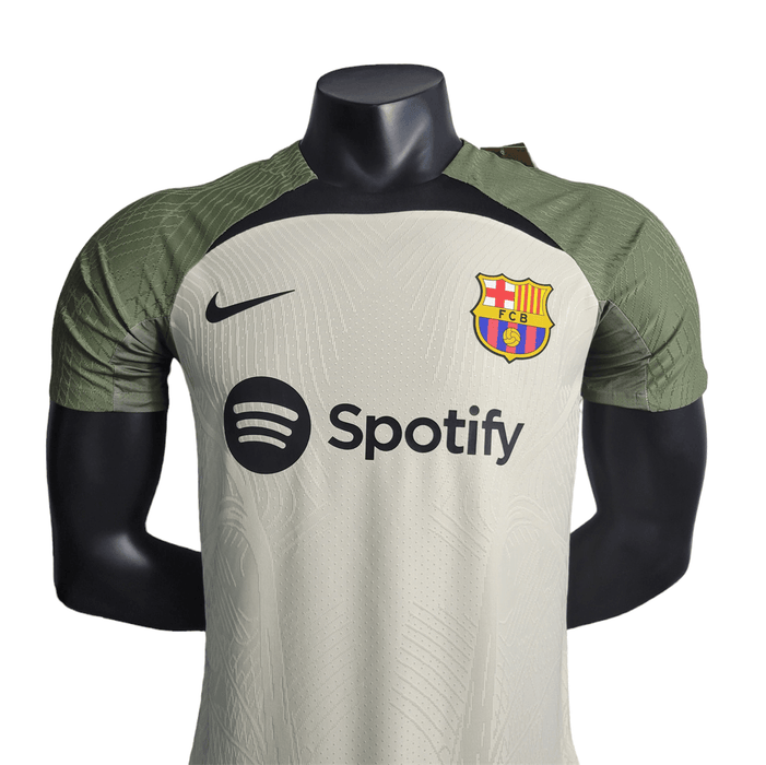 Barcelona 23/24 Beige Entrenamiento Traje - CAMISETAS4ALL