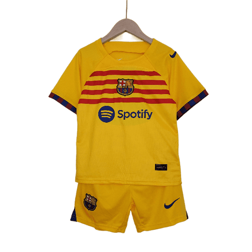 Barcelona 23/24 NIÑOS Cuarto Visitante - CAMISETAS4ALL