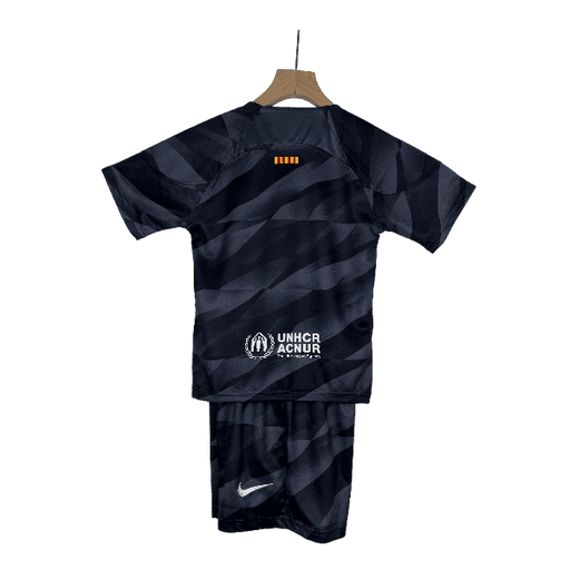 Barcelona 23/24 NIÑOS Portero Negro - CAMISETAS4ALL