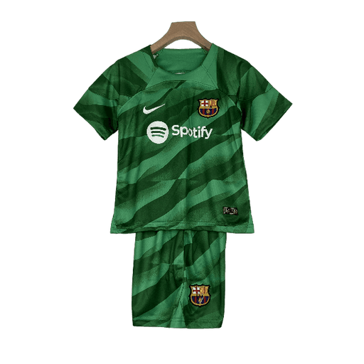 Barcelona 23/24 NIÑOS Portero Verde - CAMISETAS4ALL