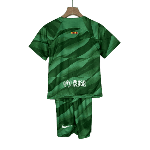 Barcelona 23/24 NIÑOS Portero Verde - CAMISETAS4ALL