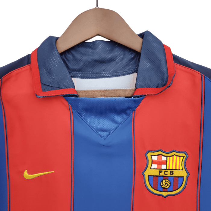 Barcelona Retro 03/04 Local - CAMISETAS4ALL