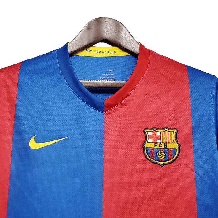 Barcelona Retro 06/07 Manga larga Local - CAMISETAS4ALL