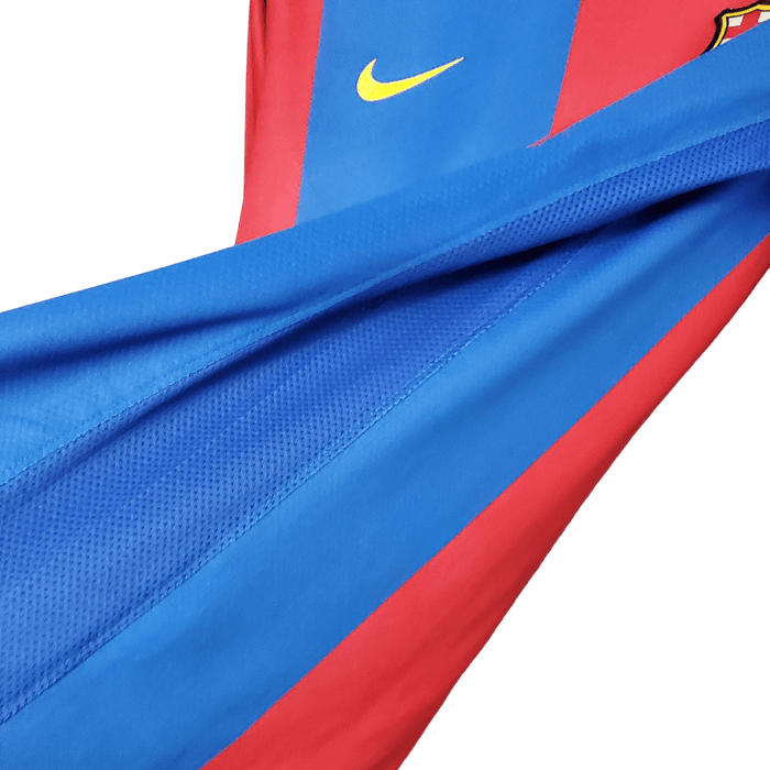 Barcelona Retro 06/07 Manga larga Local - CAMISETAS4ALL