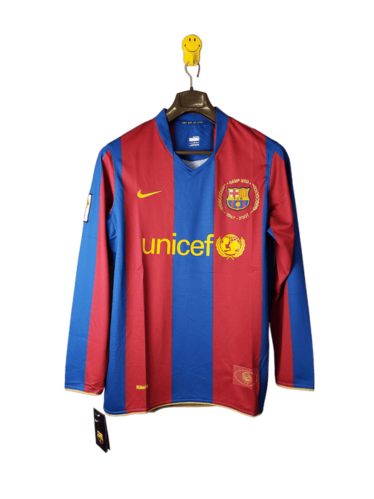 Barcelona Retro 07/08 Manga largas - CAMISETAS4ALL