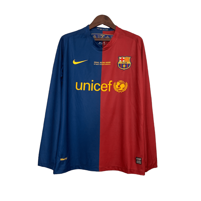 Barcelona Retro 08/09 Manga largas Local - CAMISETAS4ALL