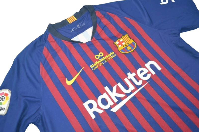 Barcelona Retro 18/19 Local Iniesta Version - CAMISETAS4ALL