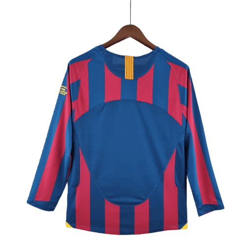 Barcelona Retro 2005/06 Manga larga Local - CAMISETAS4ALL