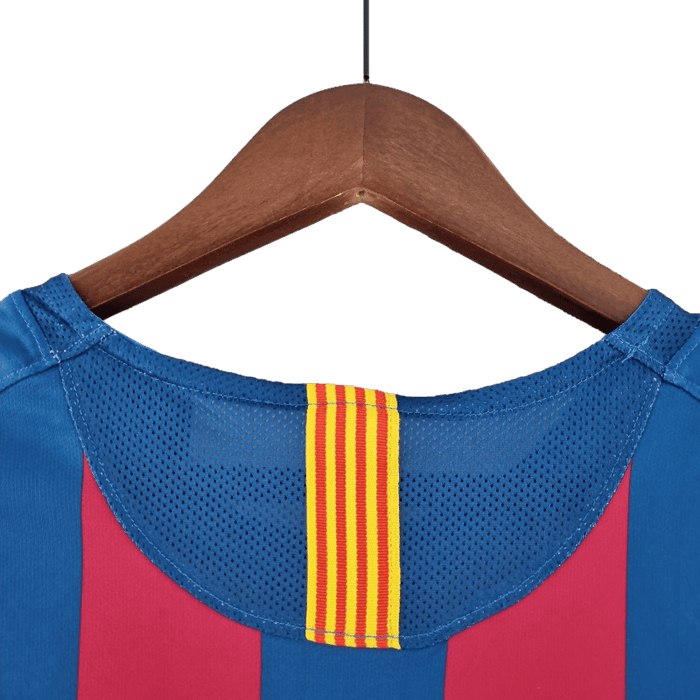 Barcelona Retro 2005/06 Manga larga Local - CAMISETAS4ALL