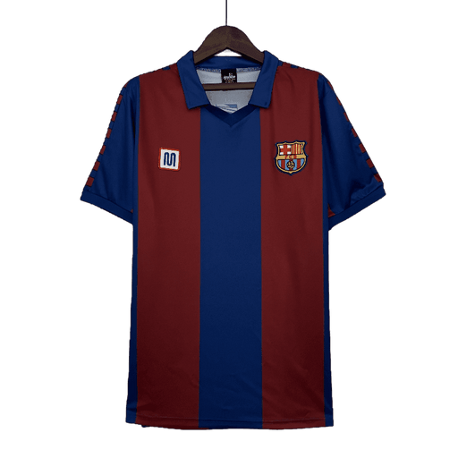 Barcelona Retro 80/82 Local - CAMISETAS4ALL