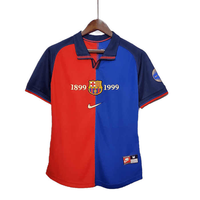 Barcelona Retro 99/00 Local (100th Anniversary) - CAMISETAS4ALL