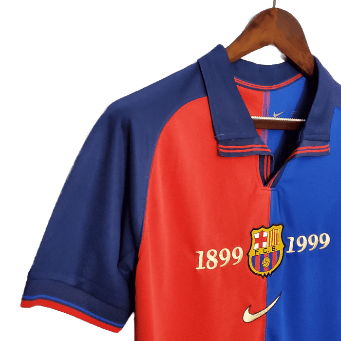 Barcelona Retro 99/00 Local (100th Anniversary) - CAMISETAS4ALL