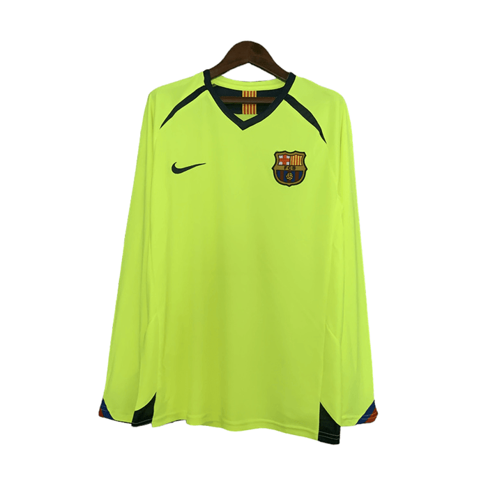 Barcelona Retro Manga larga 05/06 Visitante - CAMISETAS4ALL