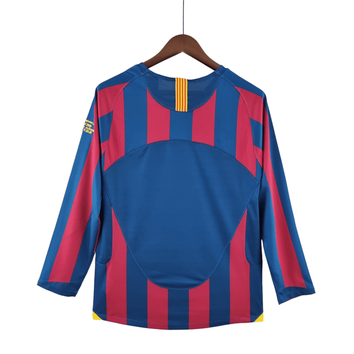 Barcelona Retro Manga larga 05/06 Local - CAMISETAS4ALL