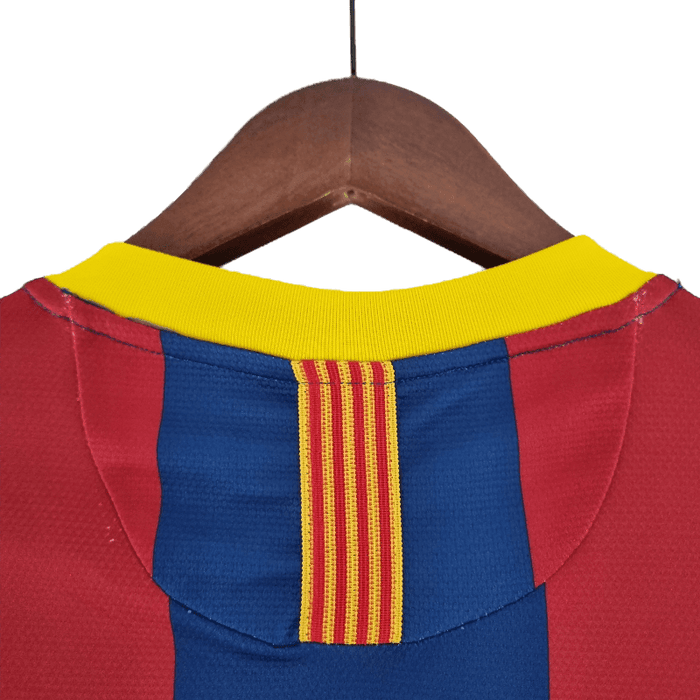 Barcelona Retro Manga larga 10/11 UEFA Champions League Local - CAMISETAS4ALL