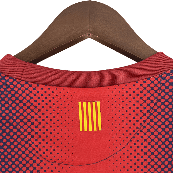 Barcelona Retro Manga larga 12/13 Local - CAMISETAS4ALL