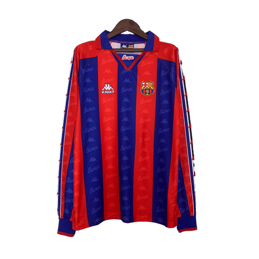 Barcelona Retro Manga larga 96/97 Local - CAMISETAS4ALL