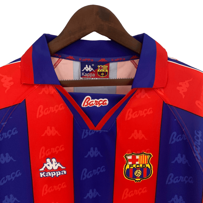 Barcelona Retro Manga larga 96/97 Local - CAMISETAS4ALL