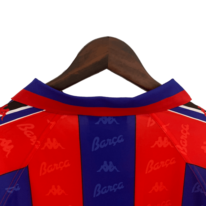 Barcelona Retro Manga larga 96/97 Local - CAMISETAS4ALL