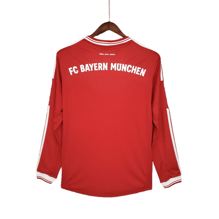 Bayern Munich Retro Manga larga 2013/14 Champions League Local - CAMISETAS4ALL