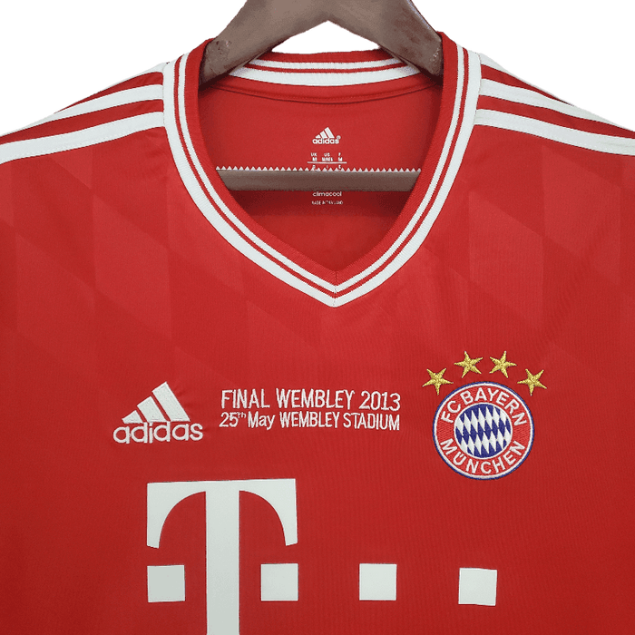 Bayern Munich Retro Manga larga 2013/14 Champions League Local - CAMISETAS4ALL