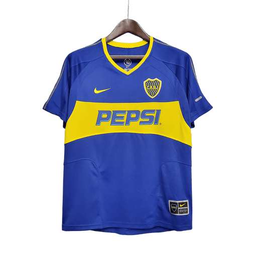 Boca Juniors Retro 03/04 Local - CAMISETAS4ALL