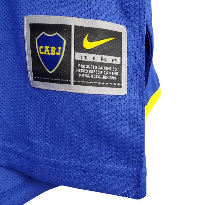 Boca Juniors Retro 03/04 Manga larga Local - CAMISETAS4ALL