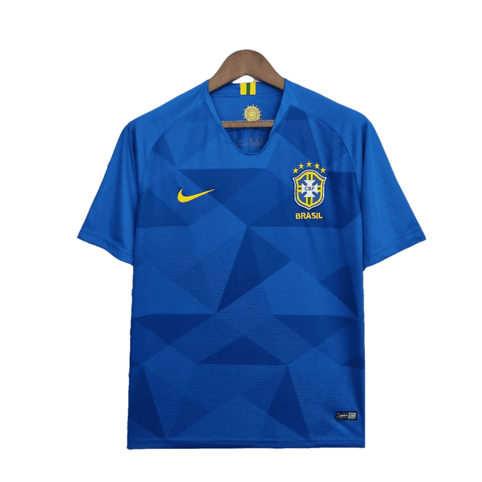 Brasil 2018 Visitante - CAMISETAS4ALL