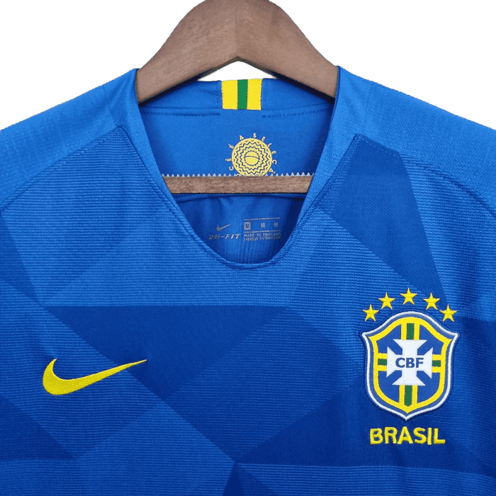 Brasil 2018 Visitante - CAMISETAS4ALL