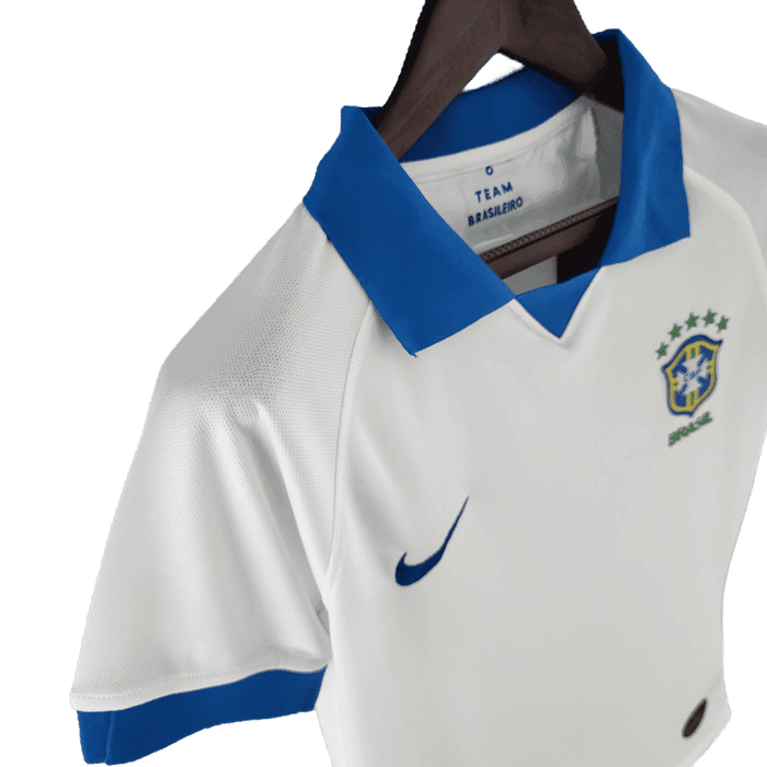 Brasil 2019 Woman Visitante - CAMISETAS4ALL