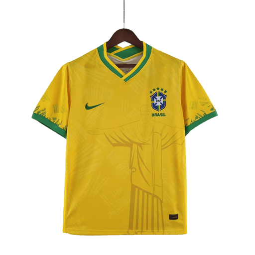 Brasil 2022 Classic Yellow - CAMISETAS4ALL