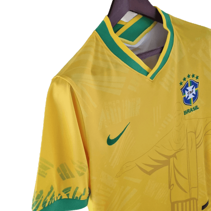 Brasil 2022 Classic Yellow - CAMISETAS4ALL