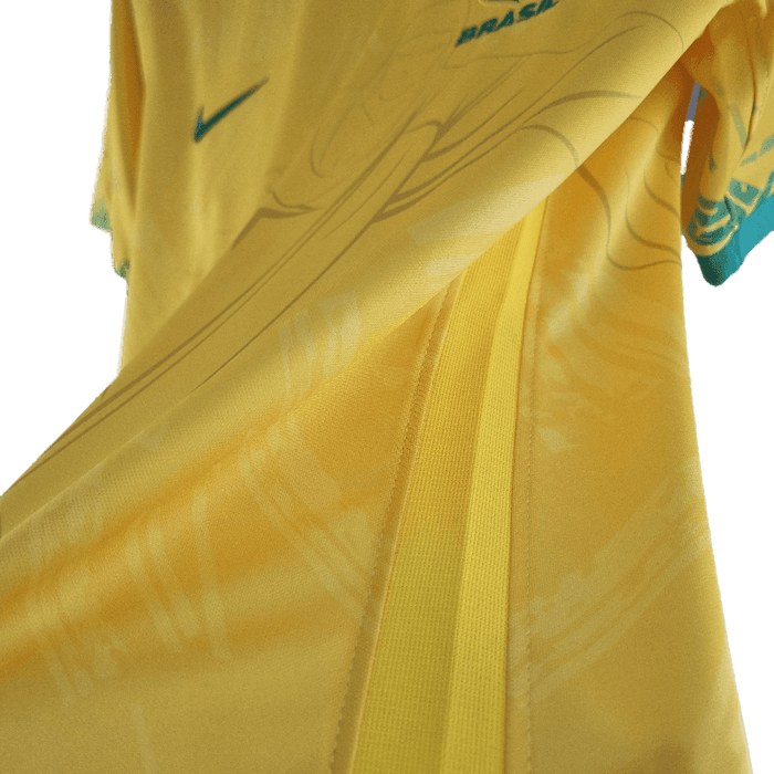 Brasil 2022 Classic Yellow - CAMISETAS4ALL