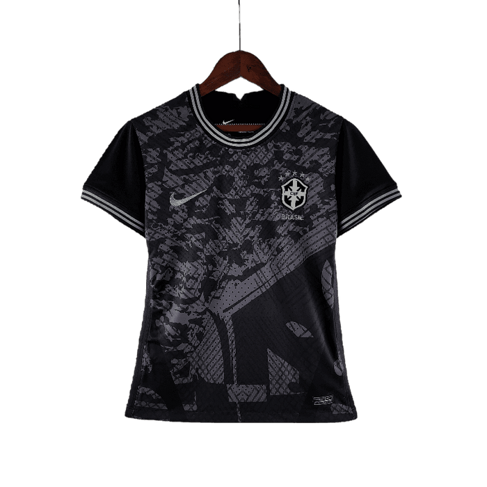 Brasil 2022 Woman Todo Negro - CAMISETAS4ALL