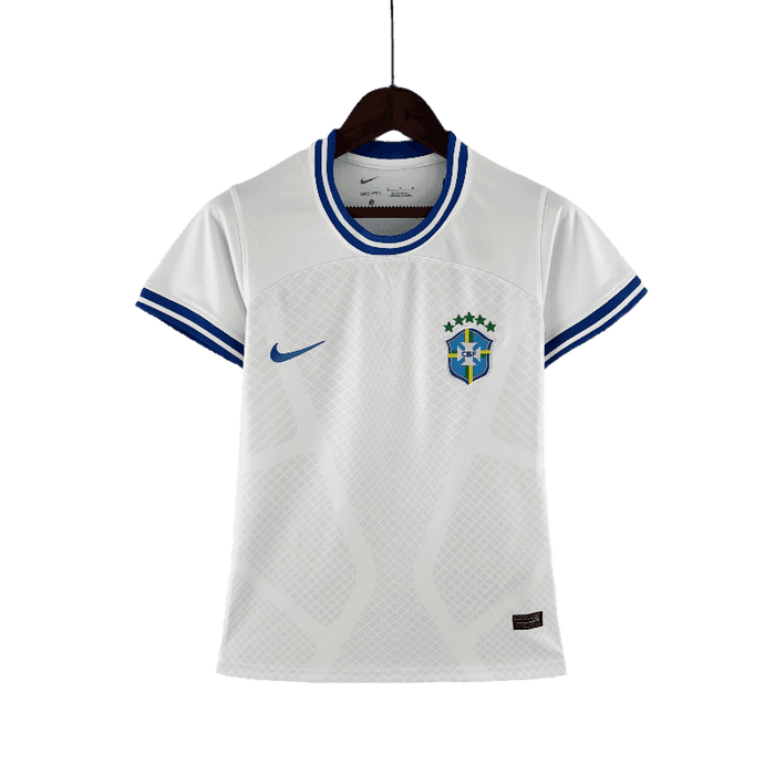 Brasil 2022 Woman Concept Blanco - CAMISETAS4ALL