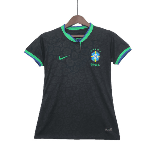 Brasil 2022 Mujeres Negro - CAMISETAS4ALL