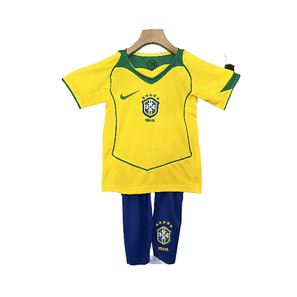 Brasil Retro 2004 NIÑOS Local - CAMISETAS4ALL