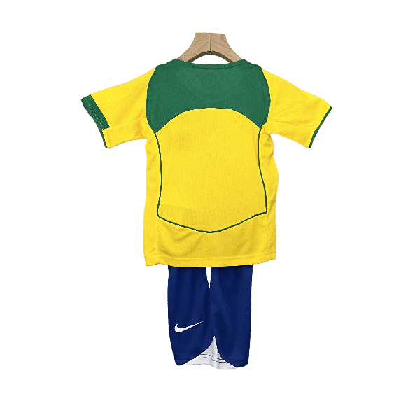 Brasil Retro 2004 NIÑOS Local - CAMISETAS4ALL