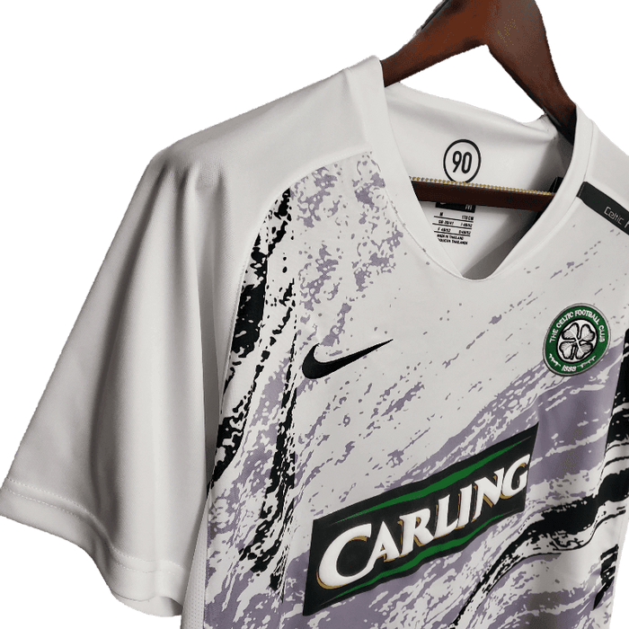 Celtic Retro 2007/08 Visitante Blanco - CAMISETAS4ALL