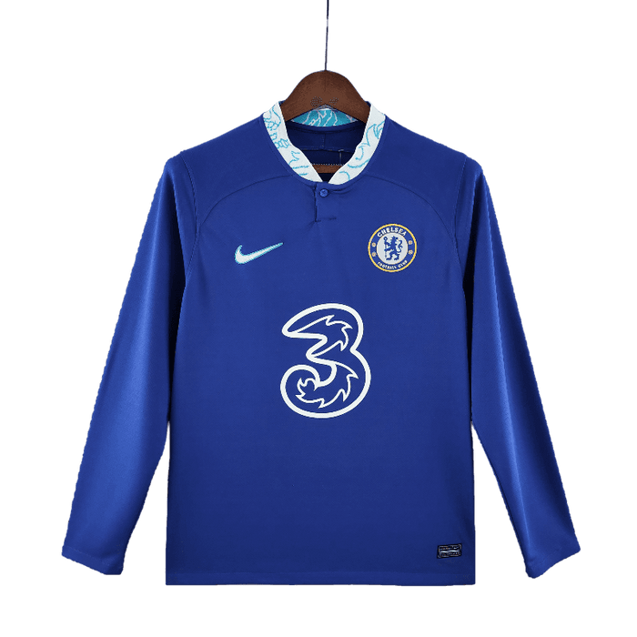 Chelsea 2022/23 Manga larga Local - CAMISETAS4ALL