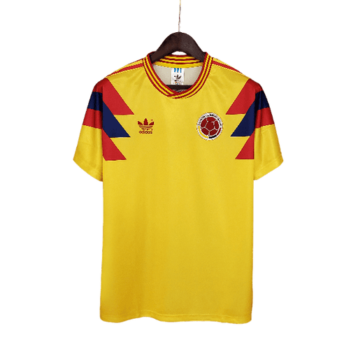 Colombia Retro 1990 Local Fútbol - CAMISETAS4ALL