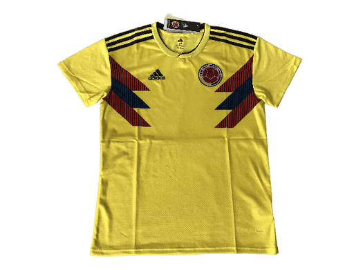 Colombia Retro 2018 Copa del Mundo Local Yellow - CAMISETAS4ALL