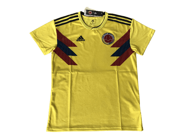 Colombia Retro 2018 Copa del Mundo Local Yellow - CAMISETAS4ALL