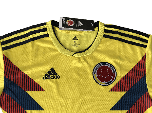 Colombia Retro 2018 Copa del Mundo Local Yellow - CAMISETAS4ALL