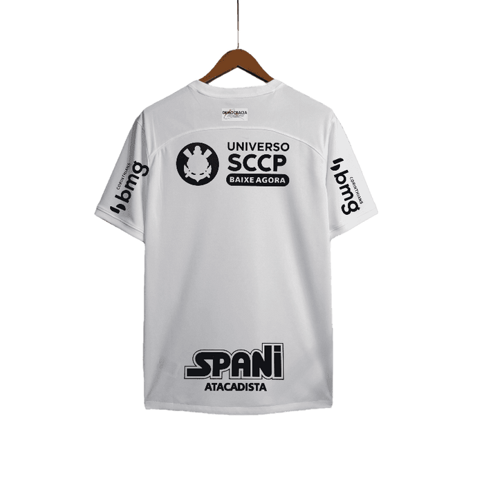 Corinthians + Todo Sponsors Blanco Camiseta - CAMISETAS4ALL